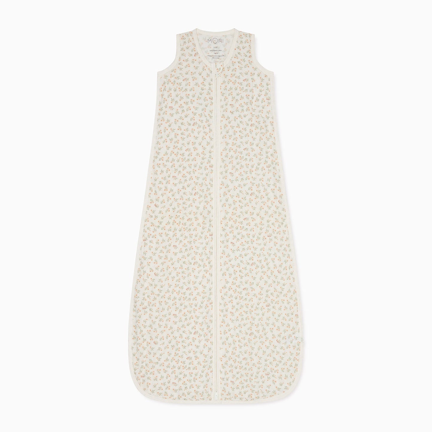Floral Muslin Front Opening Sleeping Bag