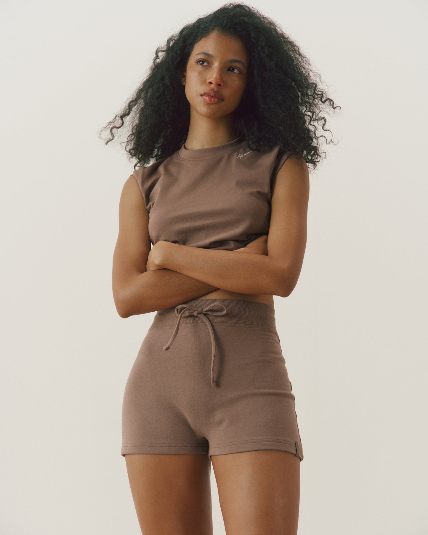 Modal Shorts - Dusty Brown