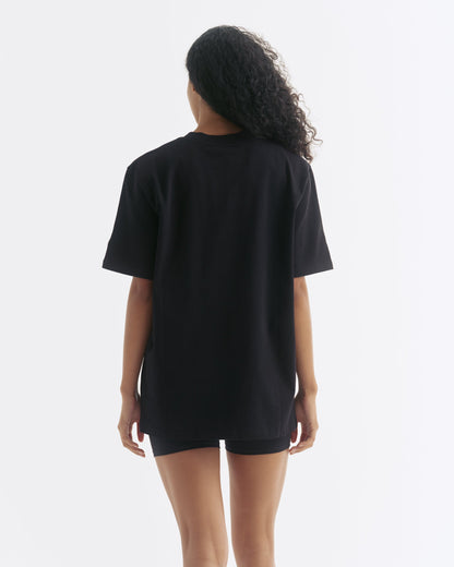 AS Short Sleeve Oversized T-shirt - Black/White