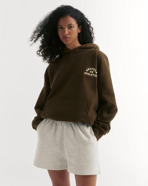 Campus Oversized Hoodie - Fern Green
