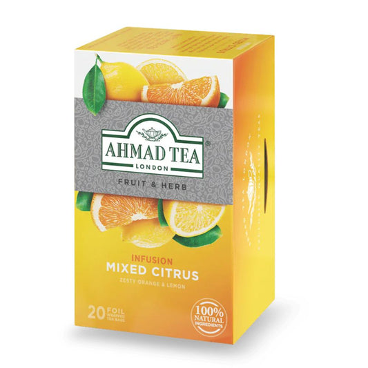 Ahmad Mixed Citrus Herbal Infusion 20 foil tea bags