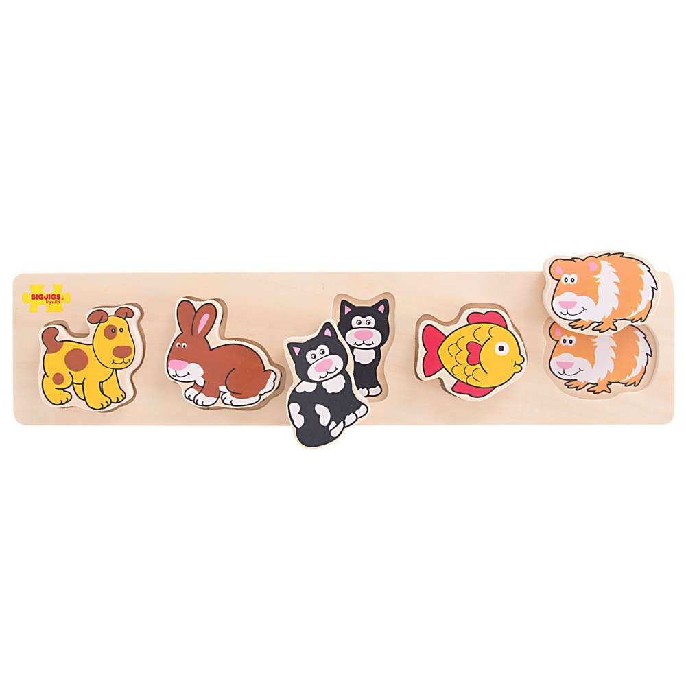 Chunky Lift and Match Pets Puzzle