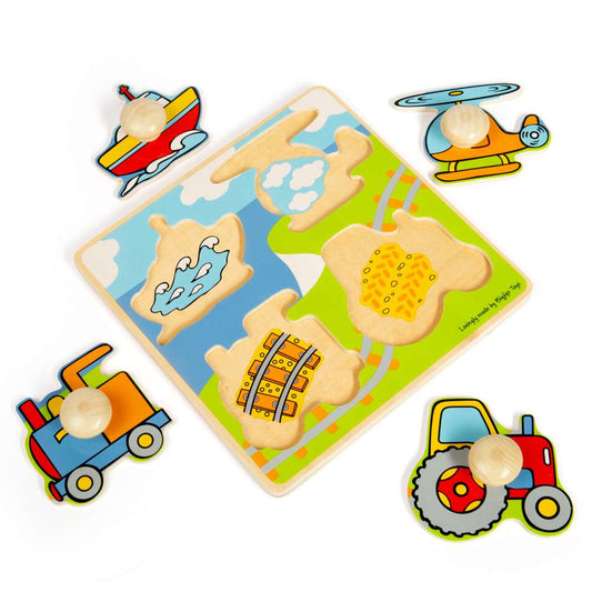 My First Peg Puzzle Transport