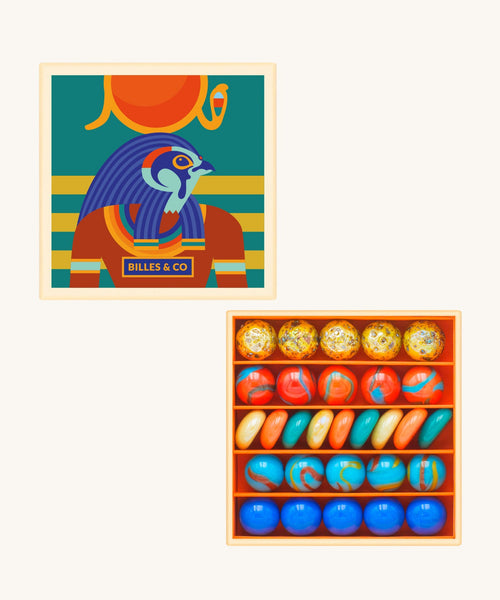 Billes & Co Horus Marbles Mini Box - 29 Pack