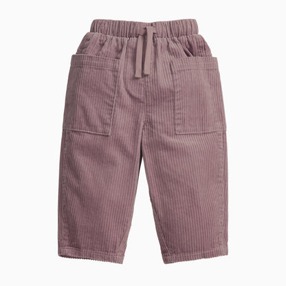 KIDLY by MORI Barrel Leg Cord Trouser