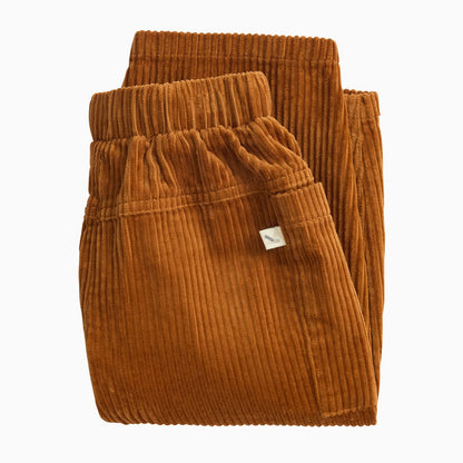 KIDLY by MORI Barrel Leg Cord Trouser