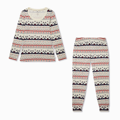 Fair Isle Navy Women's Pyjamas