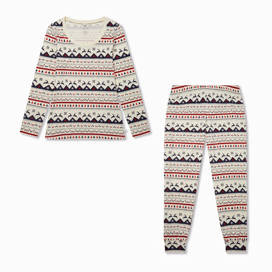 Fair Isle Navy Women's Pyjamas