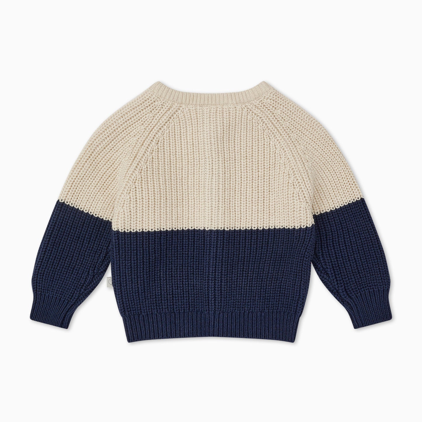 Chunky Knit Colourblock Cardigan
