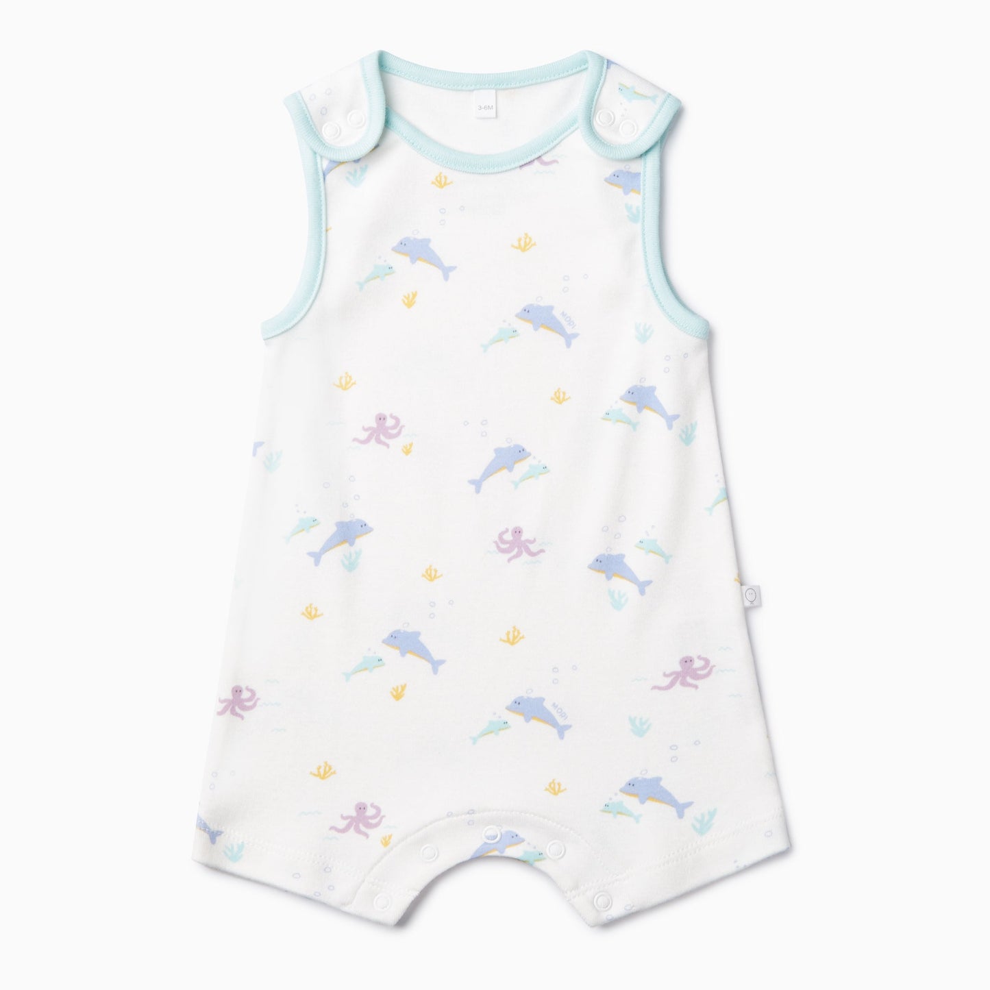 Dolphin Beach Romper & Sun Hat