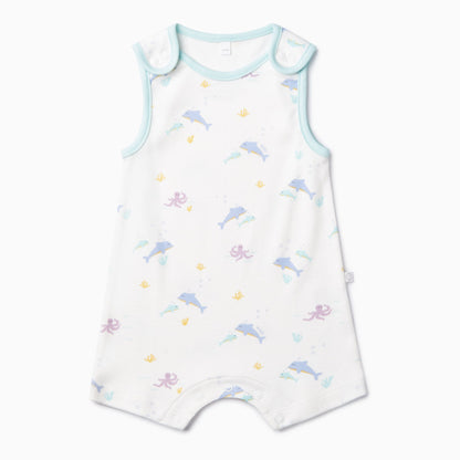 Dolphin Beach Romper & Sun Hat