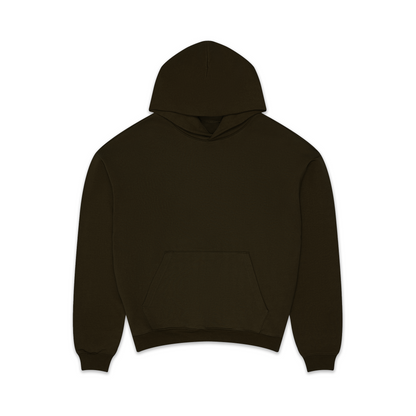600 GSM 'Espresso' Core Hoodie