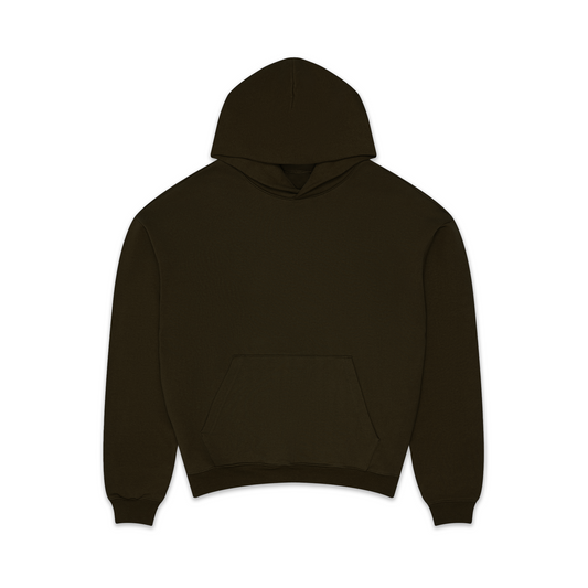 600 GSM 'Espresso' Core Hoodie