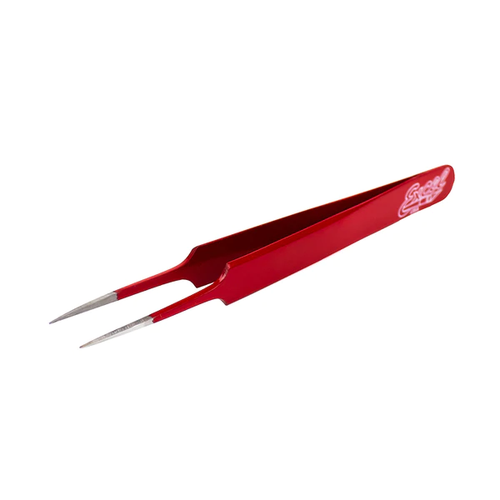 Stainless Steel Ultra Fine Straight Point Tweezers - 4.75"
