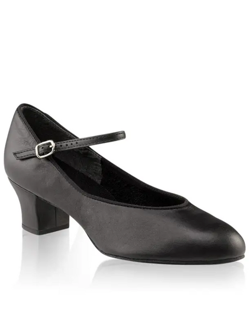 459 Black - Suede Sole Womenâs Jr Footlight Character Shoe - Select Size