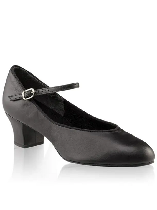 459 Black - Suede Sole Womenâs Jr Footlight Character Shoe - Select Size