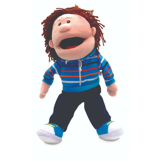 Boy Moving Mouth Hand Puppet