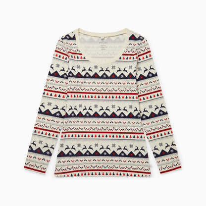Fair Isle Navy Women's Pyjamas