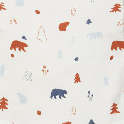Forest Bear Long Sleeve Bodysuit 4 Pack
