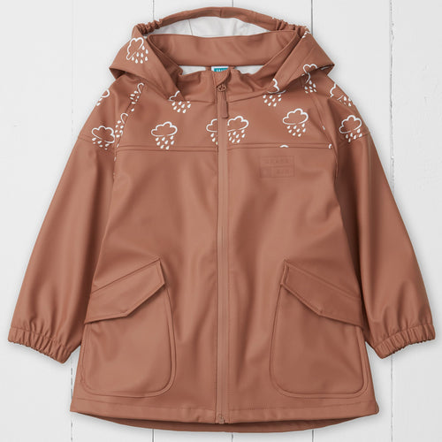Grass and Air Colour Changing Rain Jacket - Rose