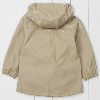 Grass and Air Colour Changing Rain Jacket - Stone