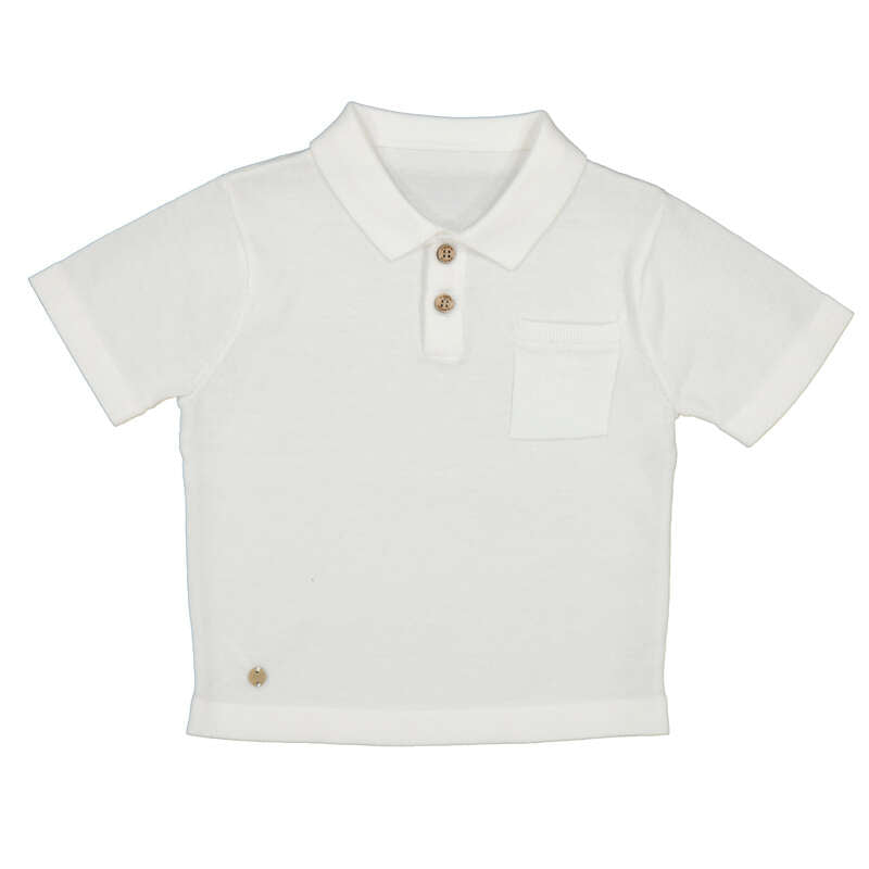 Cream Polo - Select Size