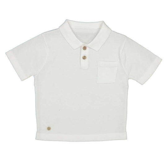 Cream Polo - Select Size