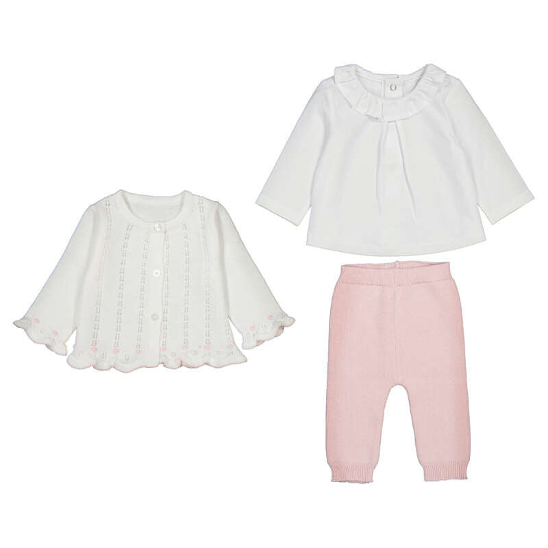 Crystal Pink 3-PC Set - Select Size