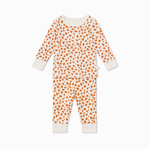 Giraffe Spot Ribbed Pyjamas