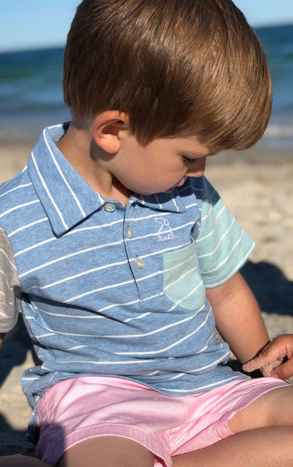 Hugo Pale Pink Twill Boys Shorts - Select Size