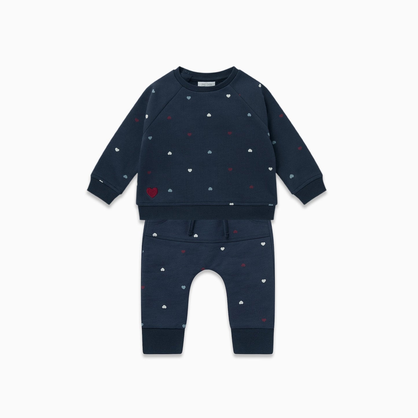 Hearts Sweatshirt & Joggers Outfit