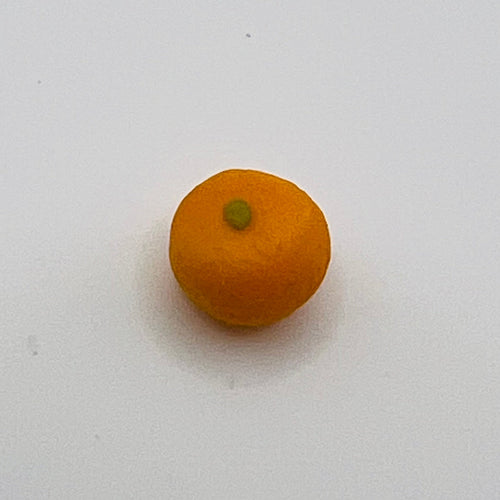 Orange - Polymer Clay - 1/12 Scale Dollhouse Miniature