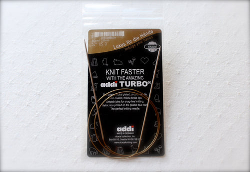 Addi Turbo 32" Circular Needle
