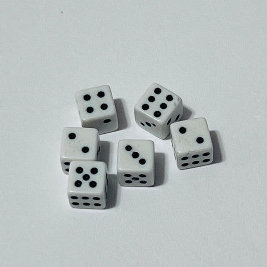 Six Dices - 1/12 Scale Dollhouse Miniature
