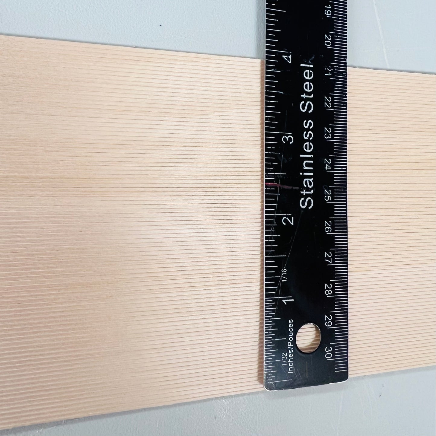 1/32" x 4" Clapboard Siding - Sheet - 1/12 Scale Miniature