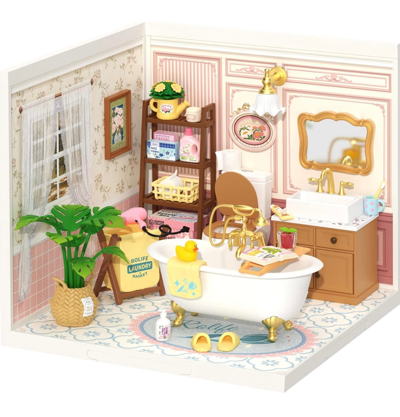 Pop Bubble Bathroom  - Rolife Super Creator Series