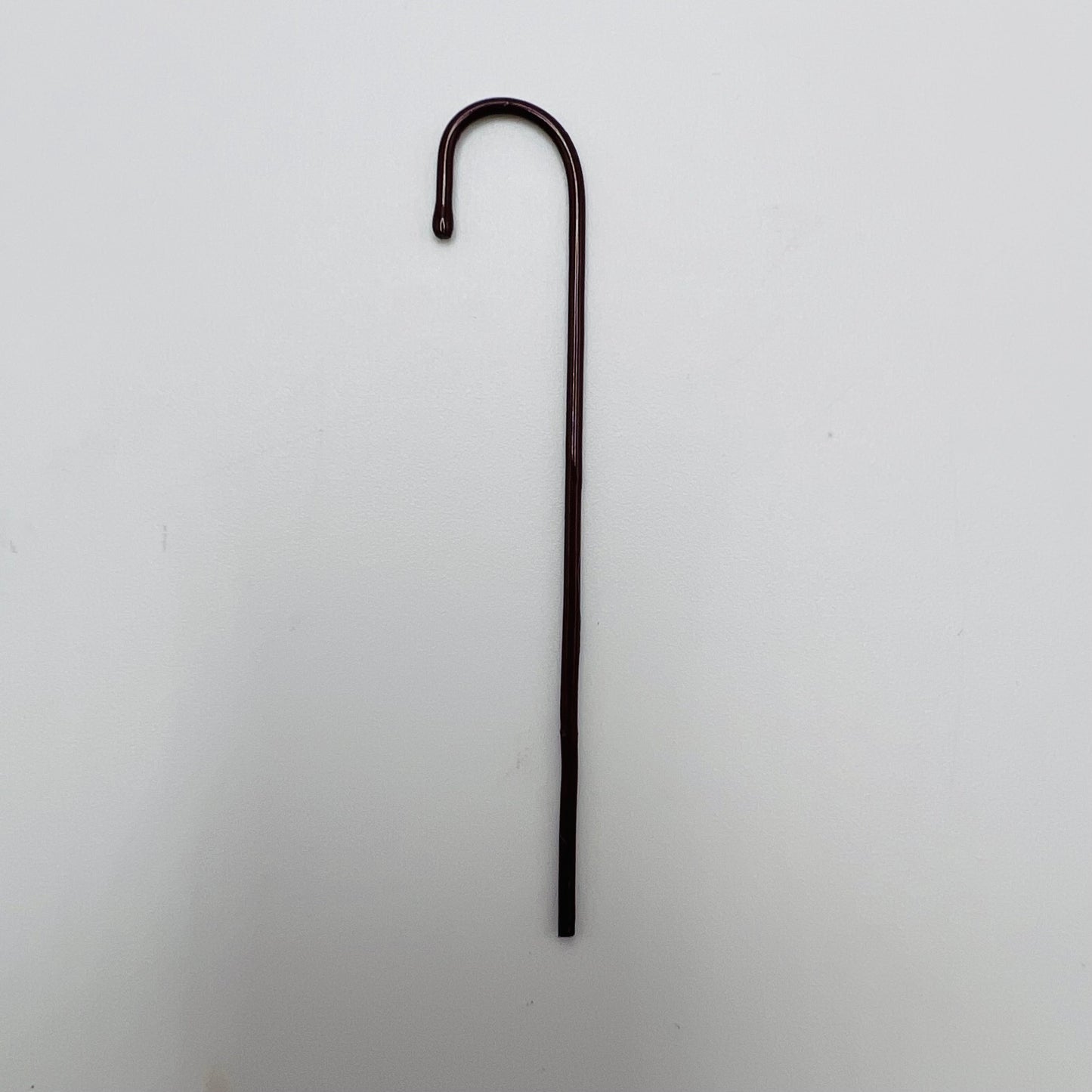 Round Handle Metal Cane - 1/12 Scale Dollhouse Miniature