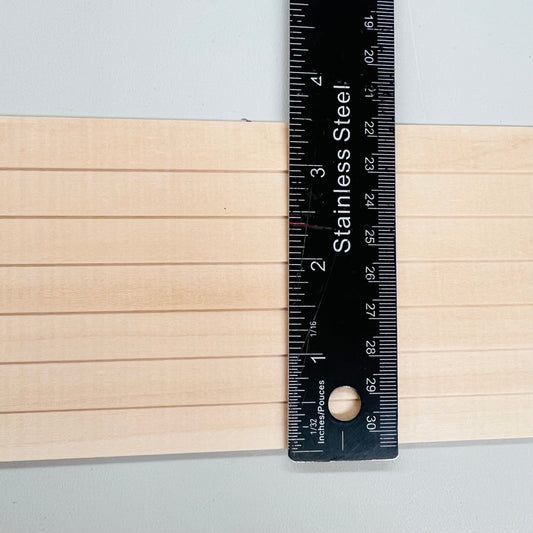 1/2" Clapboard Siding - Sheet - 1/12 Scale Miniature