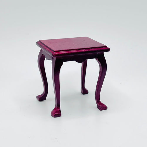 Mahogany Side Table - Dollhouse Miniature