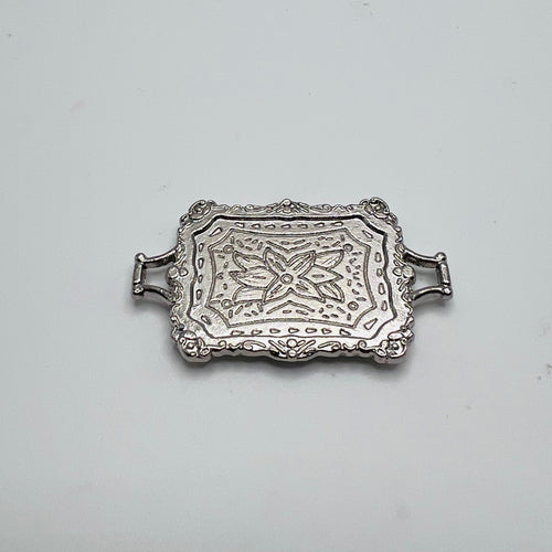 Metal Tray - 1/12 Scale Dollhouse Miniature