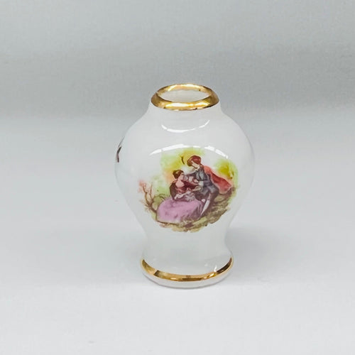 Limoges Vase - 1/12 Scale Dollhouse Miniature