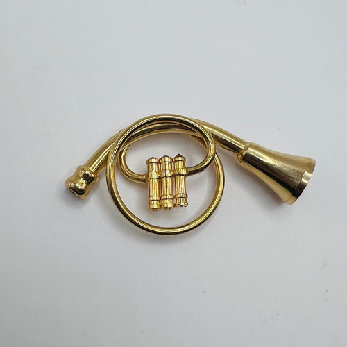 French Horn Musical Instrument - 1/12 Scale Dollhouse Miniature