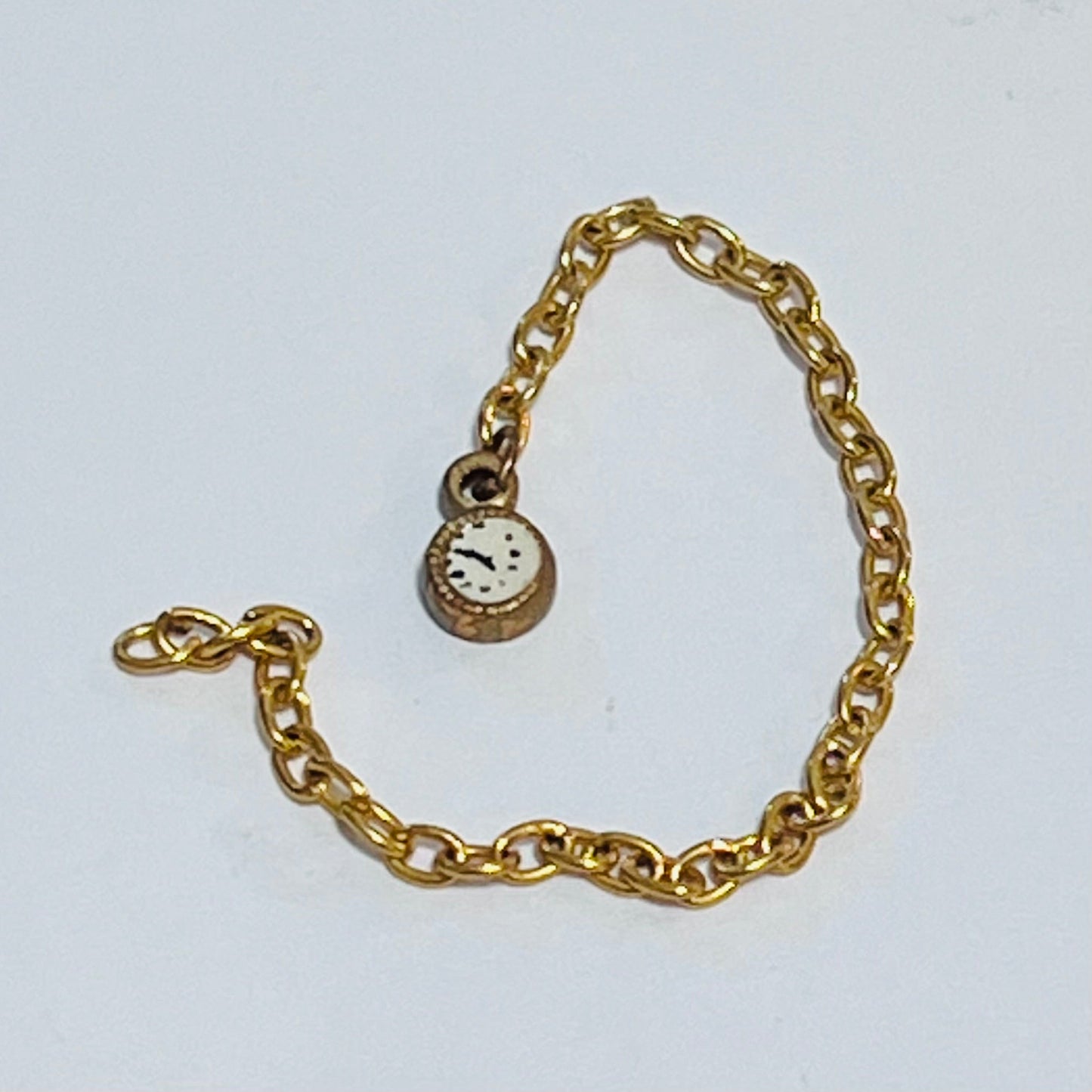 Pocket Watch with Chain - 1/12 Scale Dollhouse Miniature