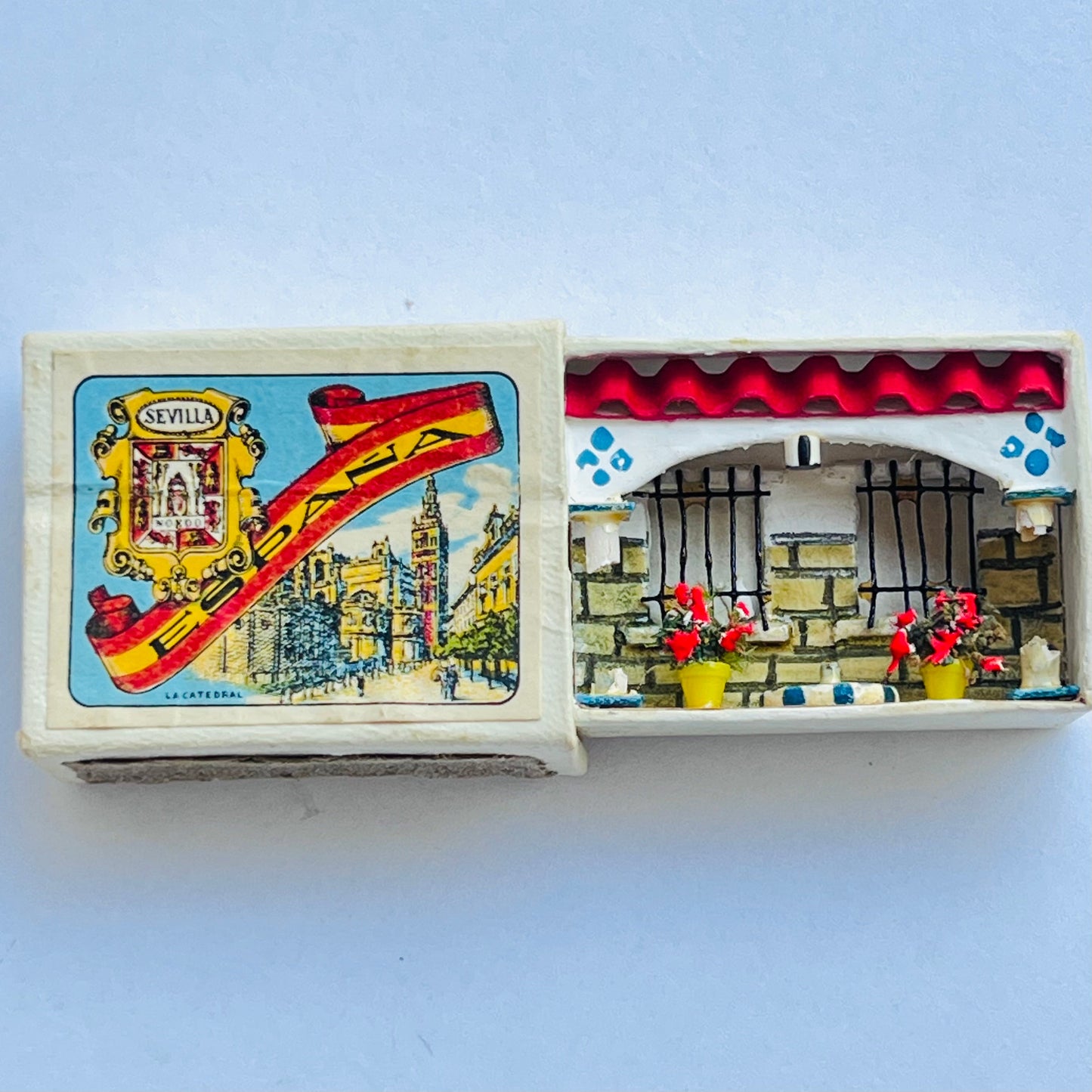 Sevilla Souvenir Box - 1/12 Scale Dollhouse Miniature