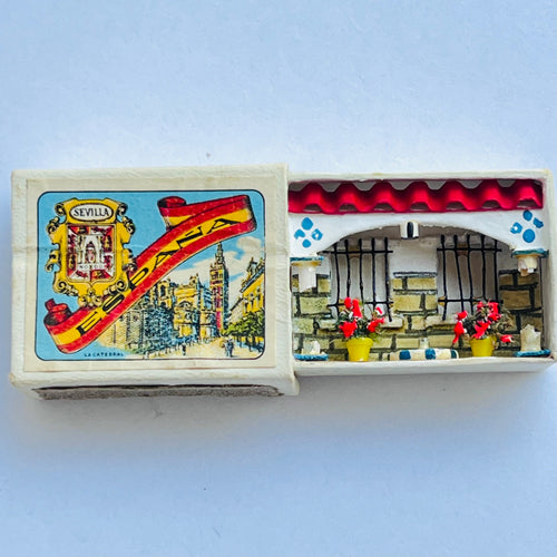 Sevilla Souvenir Box - 1/12 Scale Dollhouse Miniature