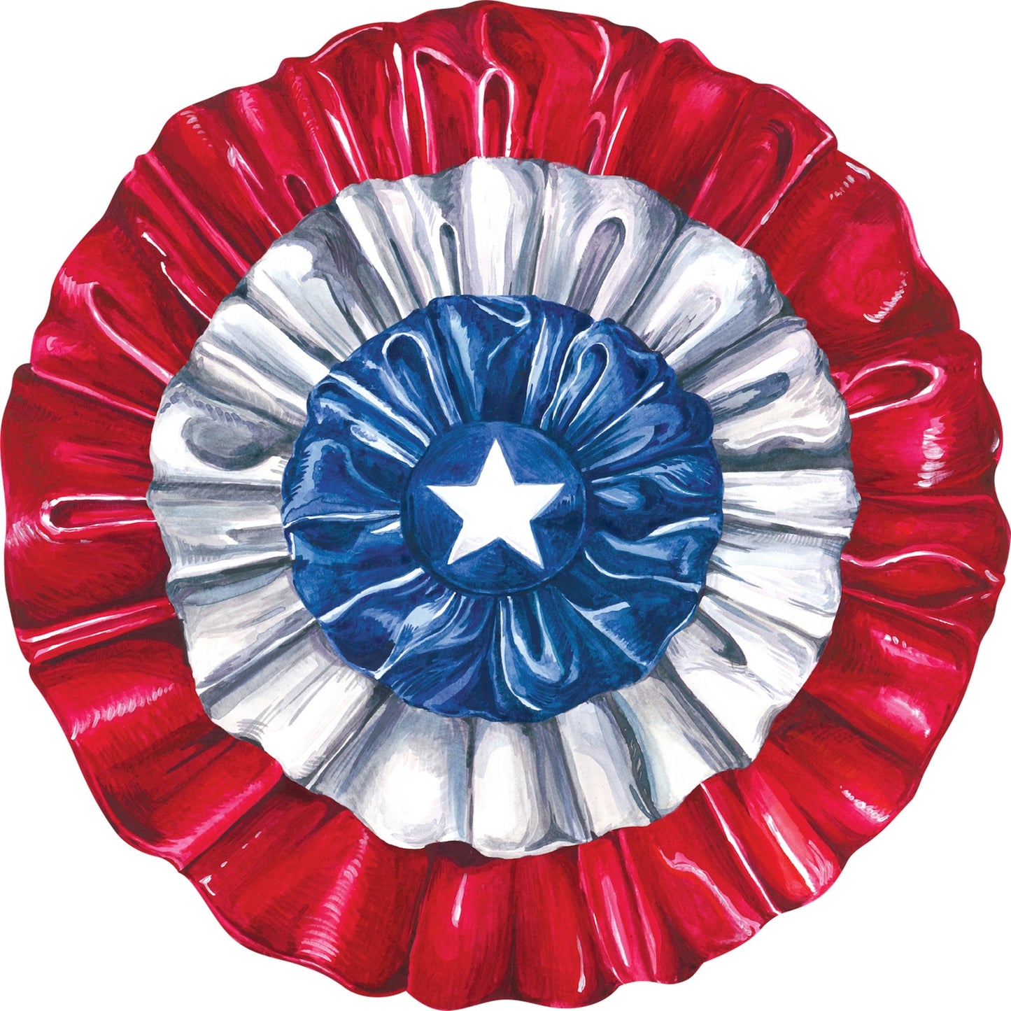 Die-Cut Star-Spangled Placemat