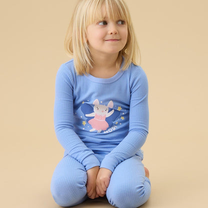 Enchanted Bunnies & Fairy Bunny Ribbed Pyjamas 2 Pack