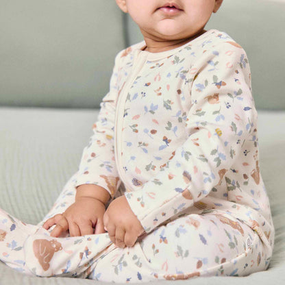 Bear Clever Zip Sleepsuit