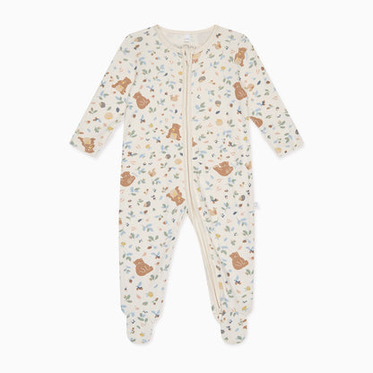 Bear Clever Zip Sleepsuit