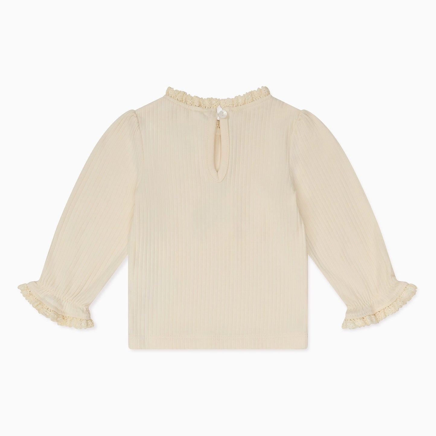 Ballerina Frilled Ribbed Top